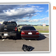 Illustration for article titled Ultimate-Level BMW Asshat Double Parks, Takes Bat To Pickup Truck
